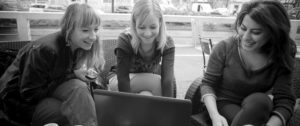 Team of IT professionals collaborating in office
